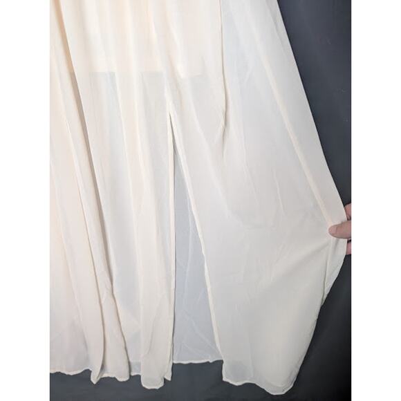 BLUSH BJ Womens balletcore bohemian fairycore mystical dress sheer size Medium - Picture 3 of 8